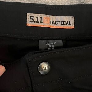 5.11 Tactical Black Cargo Pants 36 x 32